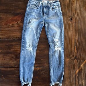 Women's KanCan Distressed Blue Jeans